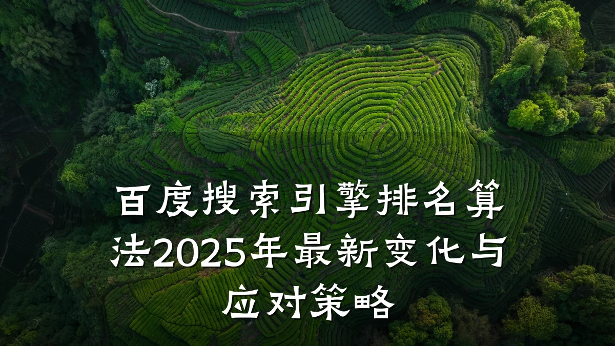 百度搜索引擎排名算法2025年最新变化与应对策略
