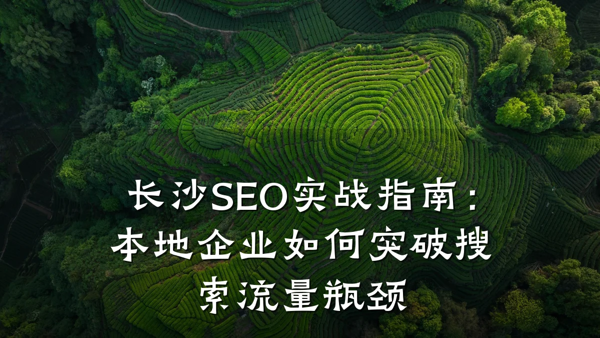 长沙SEO实战指南:本地企业如何突破搜索流量瓶颈