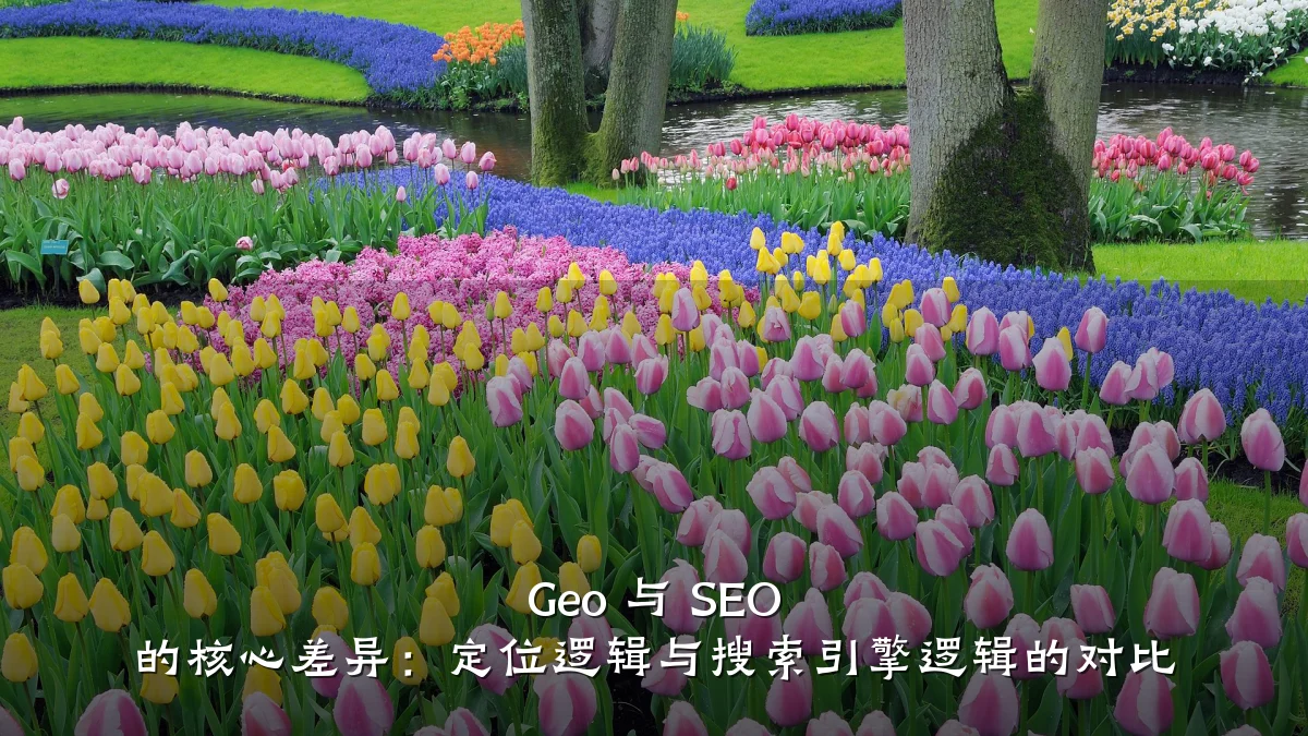 Geo 与 SEO 的核心差异:定位逻辑与搜索引擎逻辑的对比