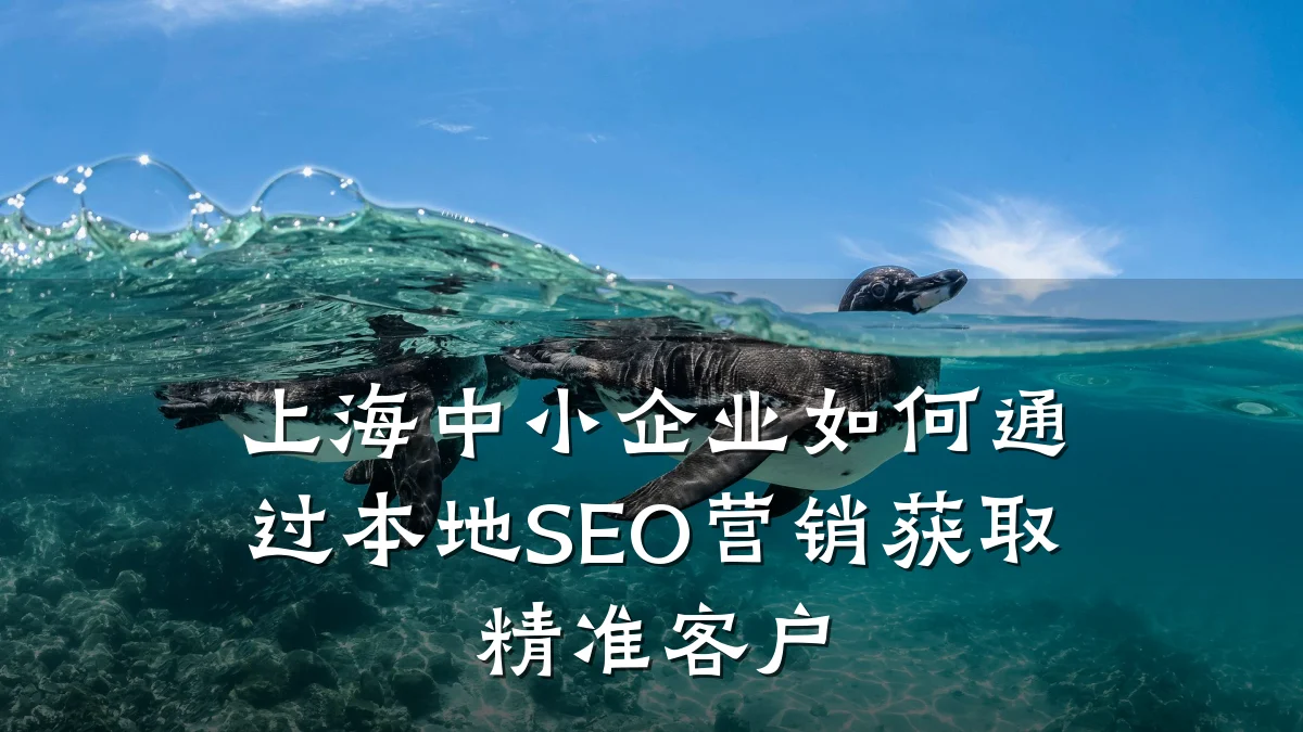 上海中小企业如何通过本地SEO营销获取精准客户