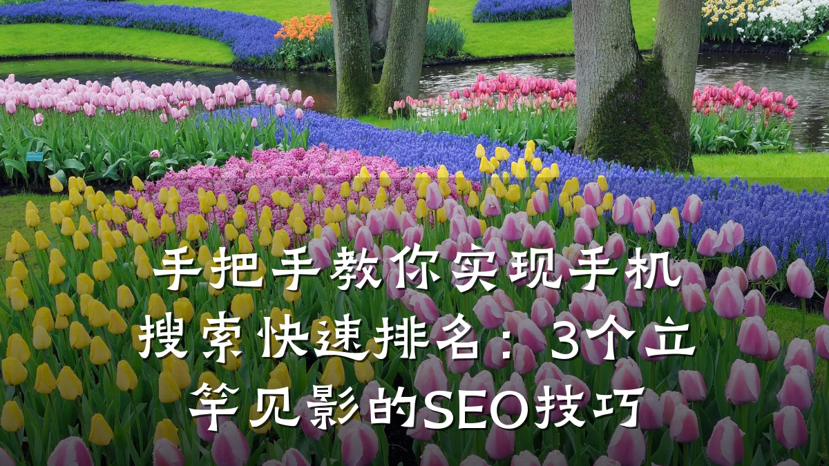 手把手教你实现手机搜索快速排名:3个立竿见影的SEO技巧