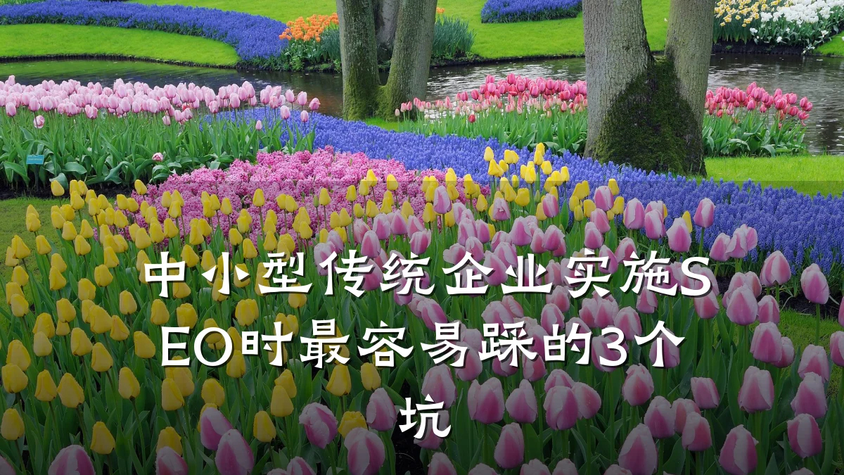 中小型传统企业实施SEO时最容易踩的3个坑