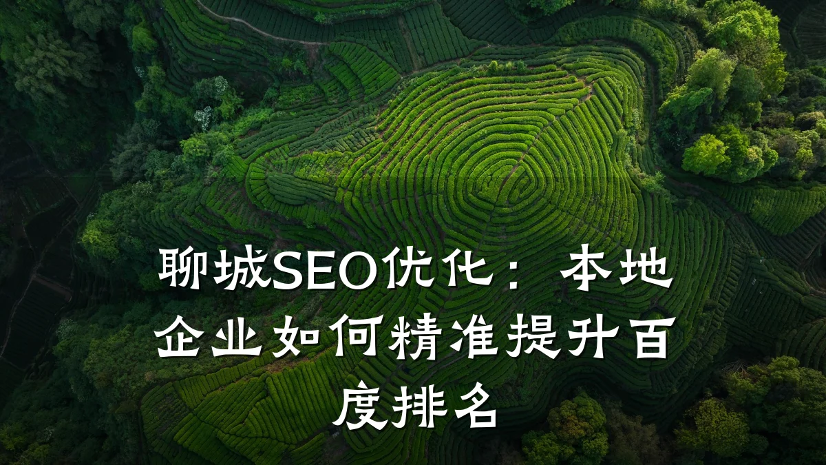 聊城SEO优化:本地企业如何精准提升百度排名