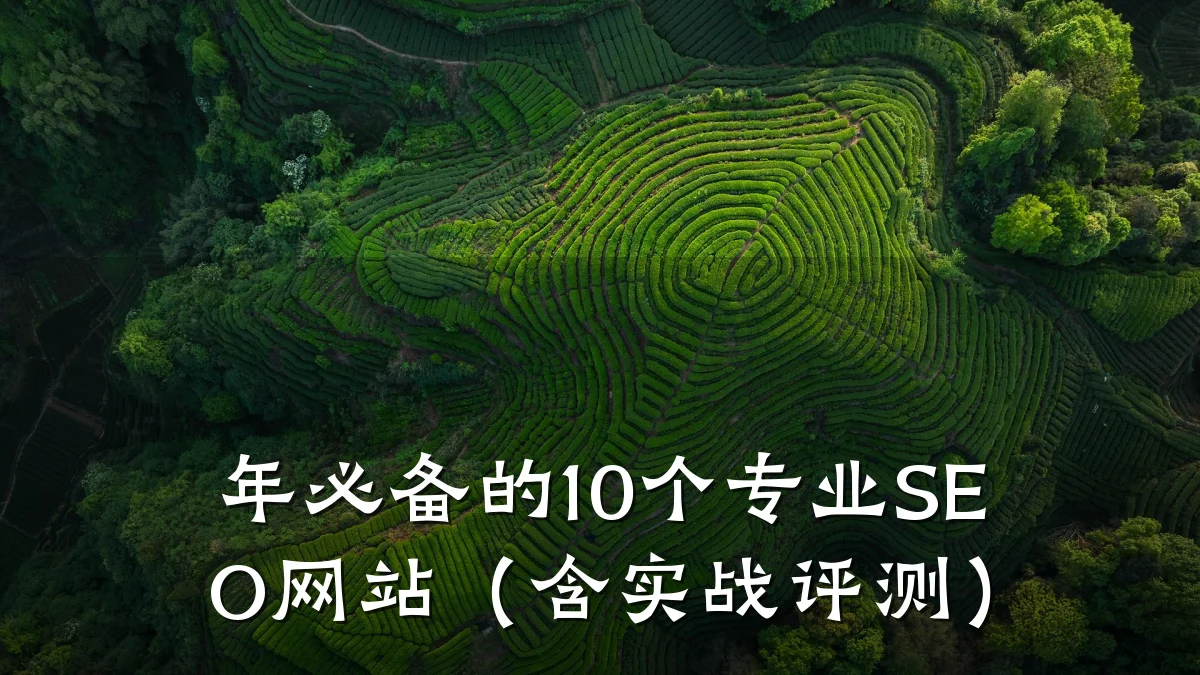 年必备的10个专业SEO网站(含实战评测)