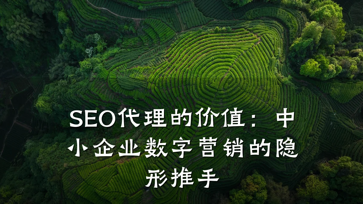 SEO代理的价值:中小企业数字营销的隐形推手