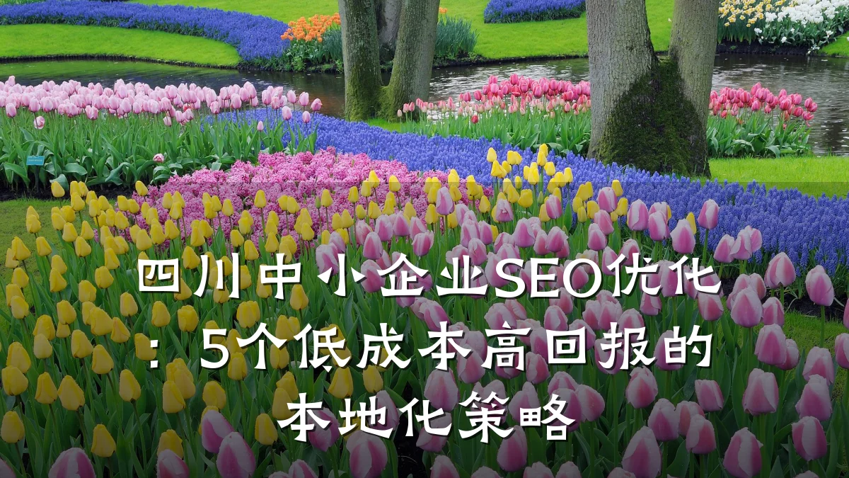 四川中小企业SEO优化:5个低成本高回报的本地化策略