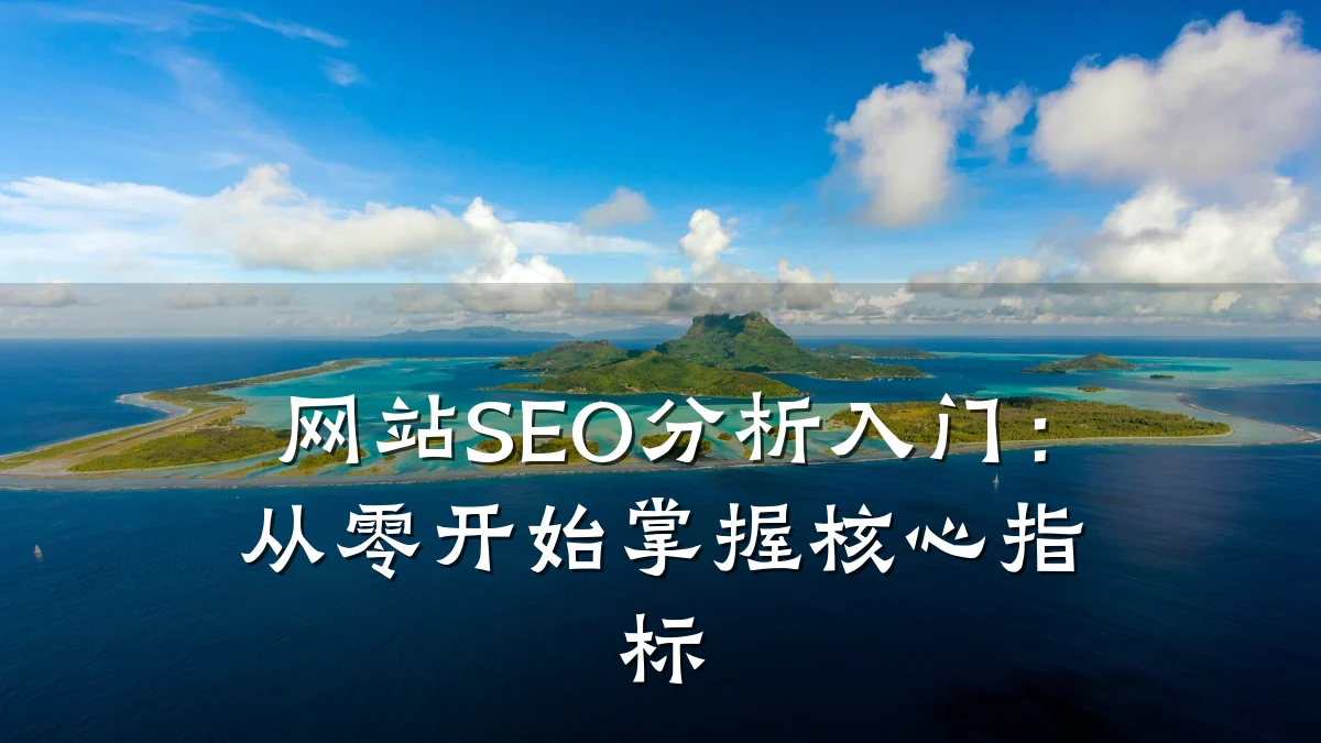 网站SEO分析入门:从零开始掌握核心指标