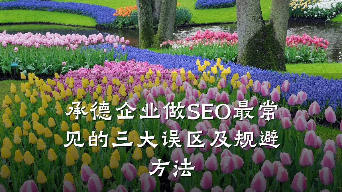 承德企业做SEO最常见的三大误区及规避方法
