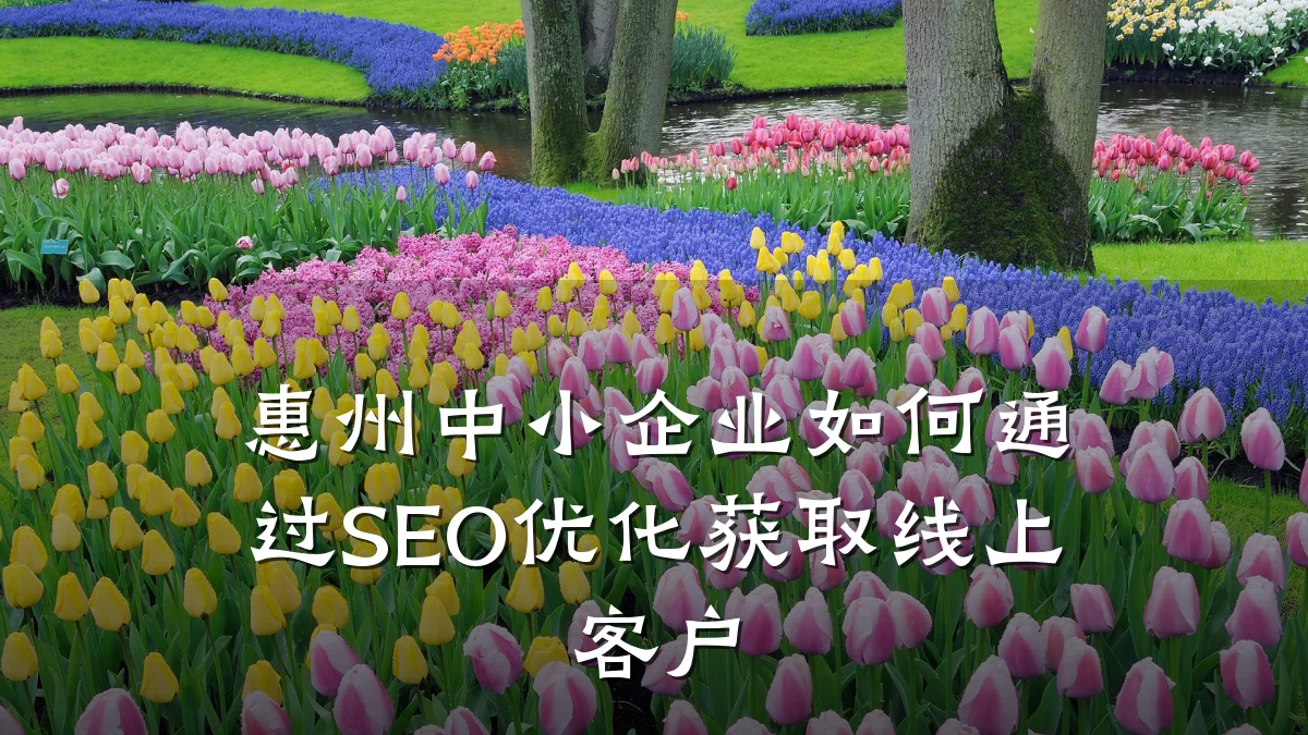 惠州中小企业如何通过SEO优化获取线上客户