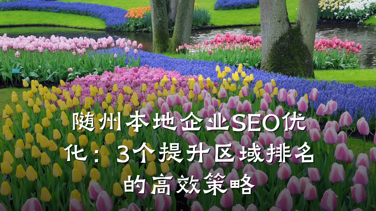 随州本地企业SEO优化：3个提升区域排名的高效策略