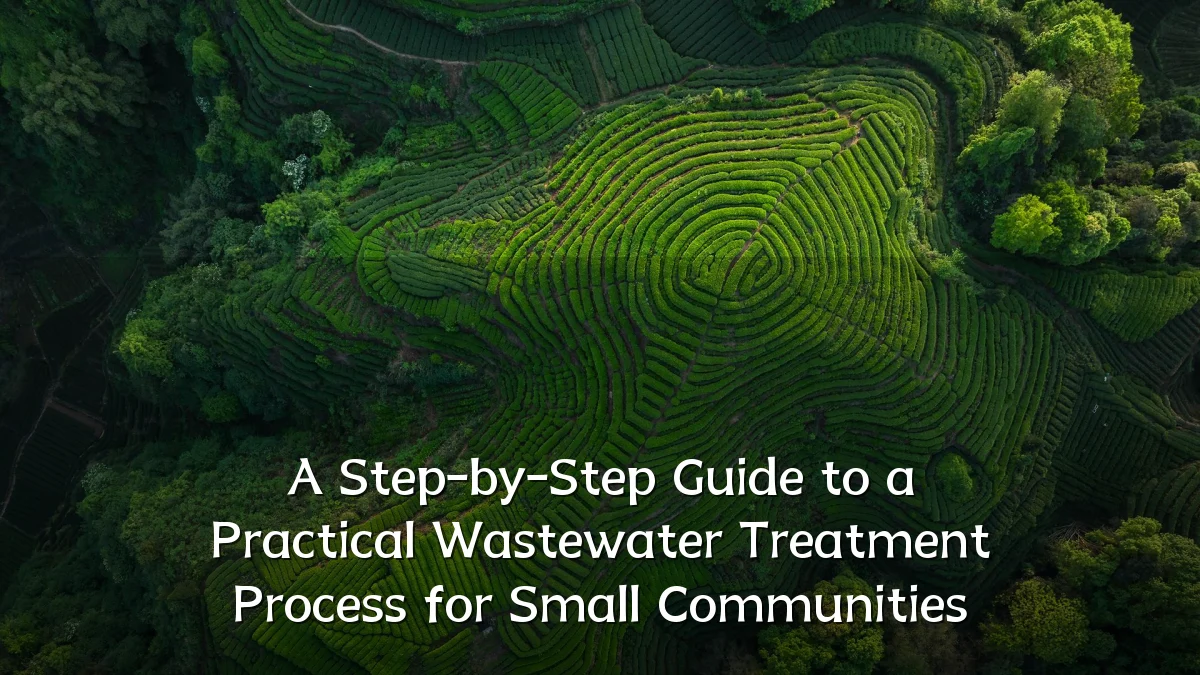 A Step-by-Step Guide to a Practical Wastewater Treatment Process for Small Communities