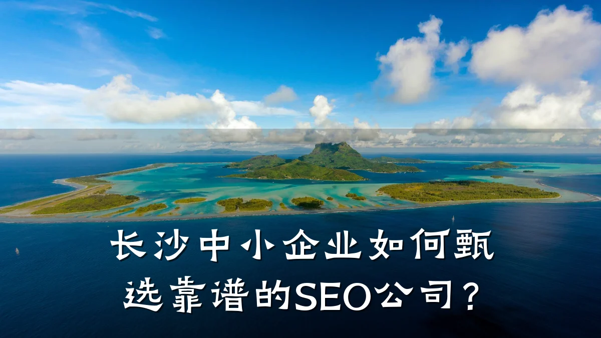 长沙中小企业如何甄选靠谱的SEO公司?