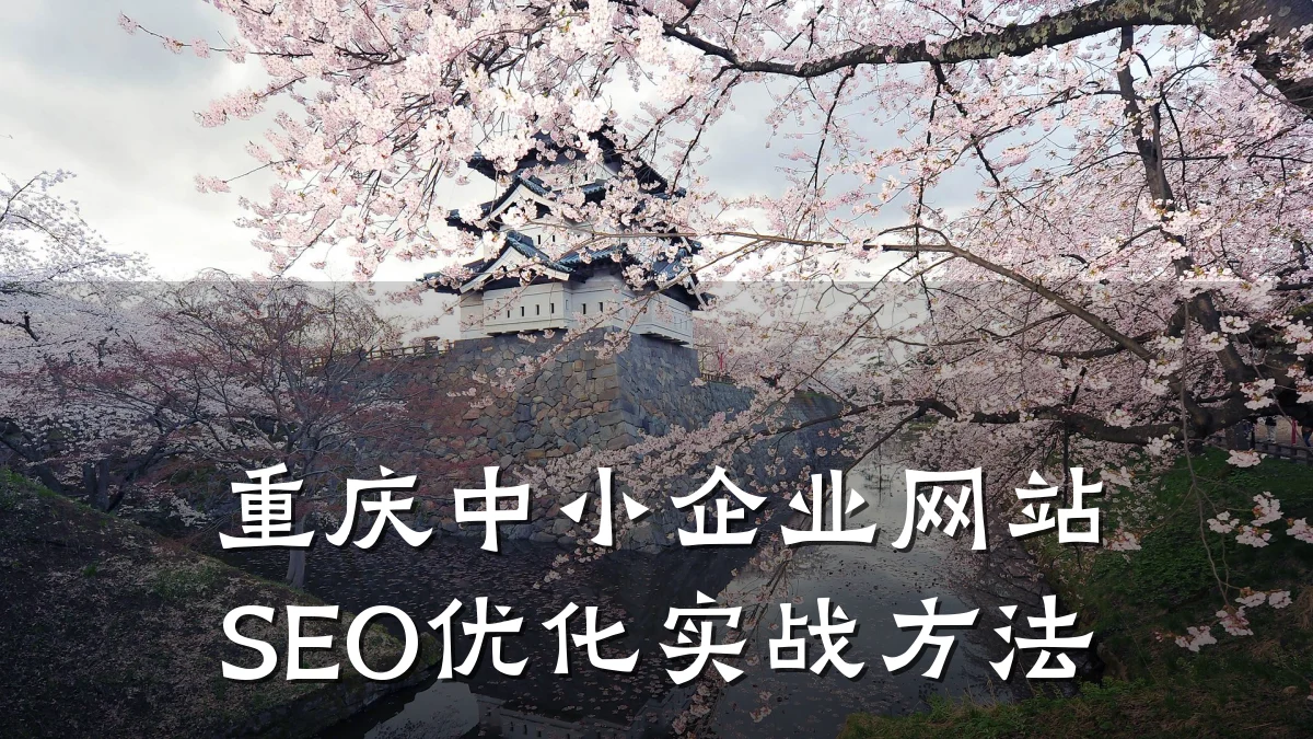 重庆中小企业网站SEO优化实战方法