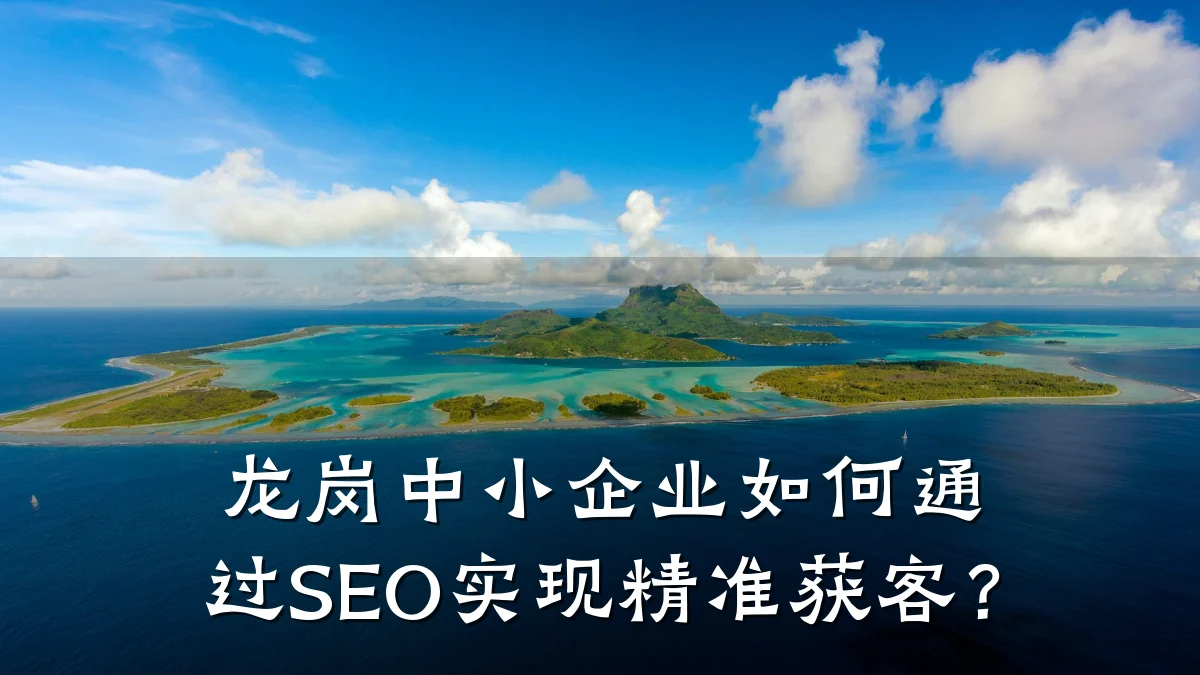 龙岗中小企业如何通过SEO实现精准获客?