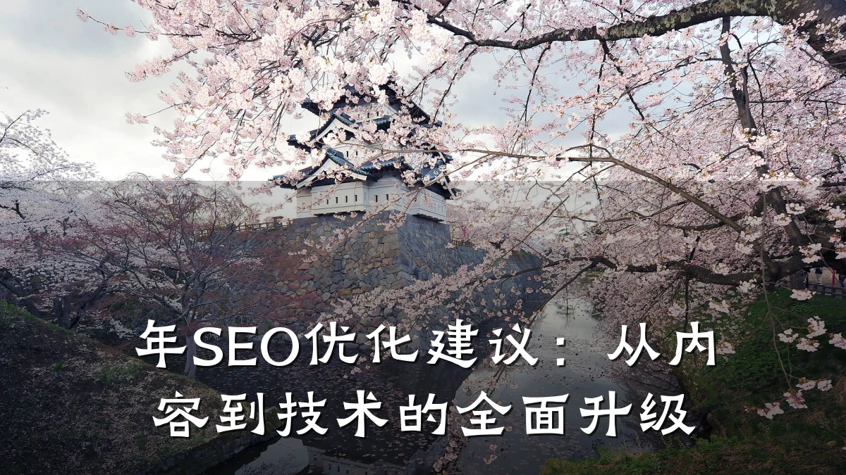 年SEO优化建议：从内容到技术的全面升级