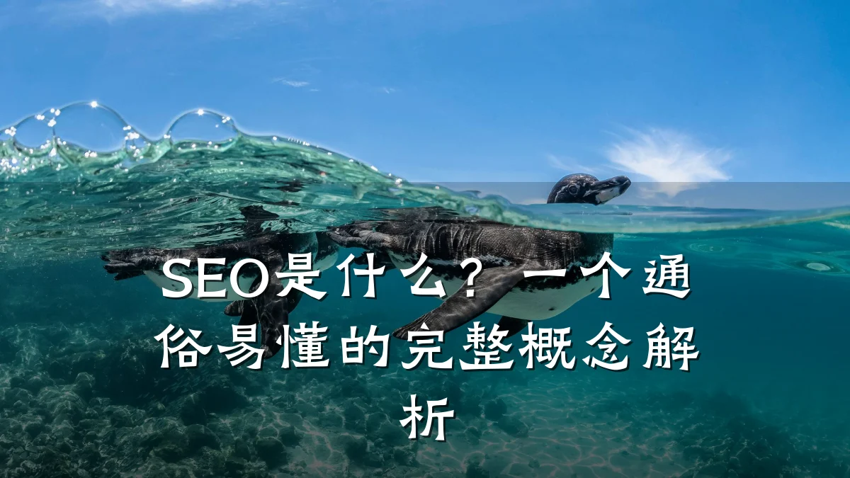 SEO是什么?一个通俗易懂的完整概念解析