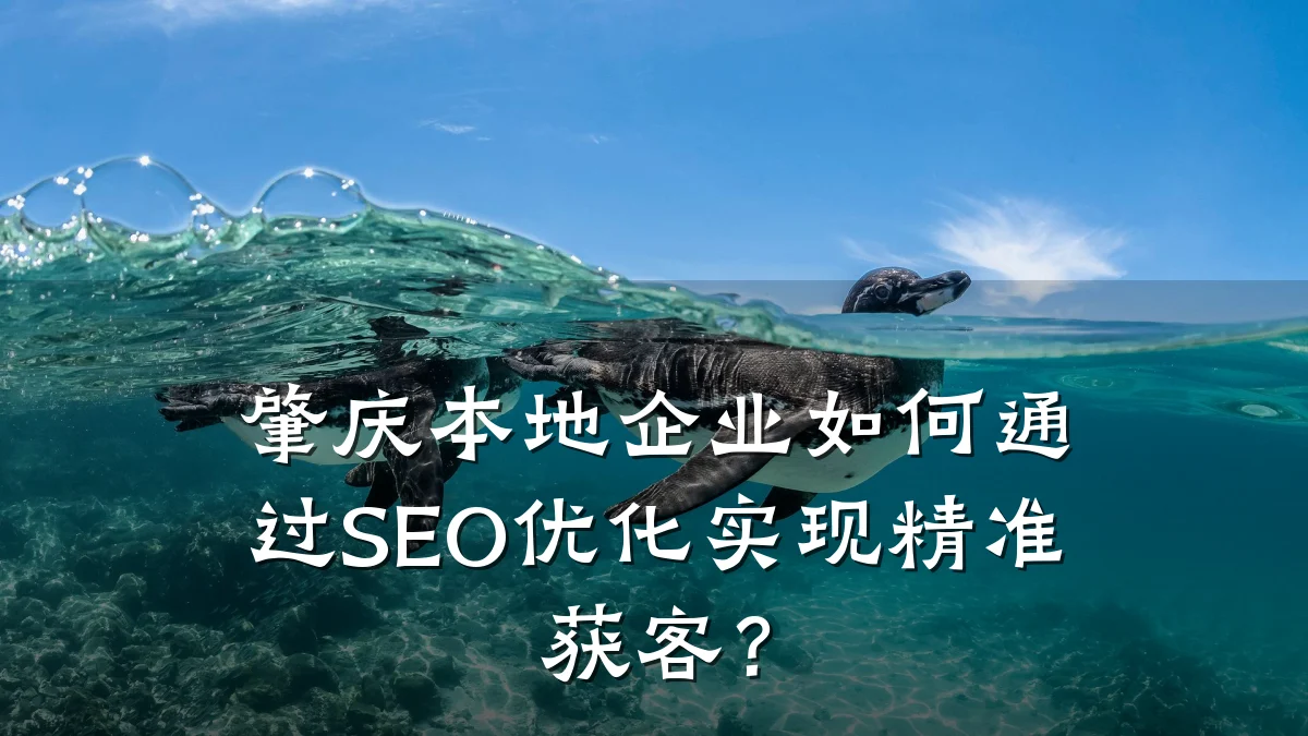 肇庆本地企业如何通过SEO优化实现精准获客？
