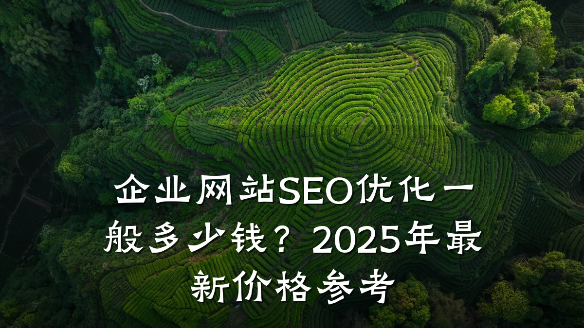 企业网站SEO优化一般多少钱?2025年最新价格参考