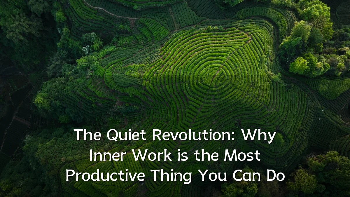 The Quiet Revolution: Why Inner Work is the Most Productive Thing You Can Do