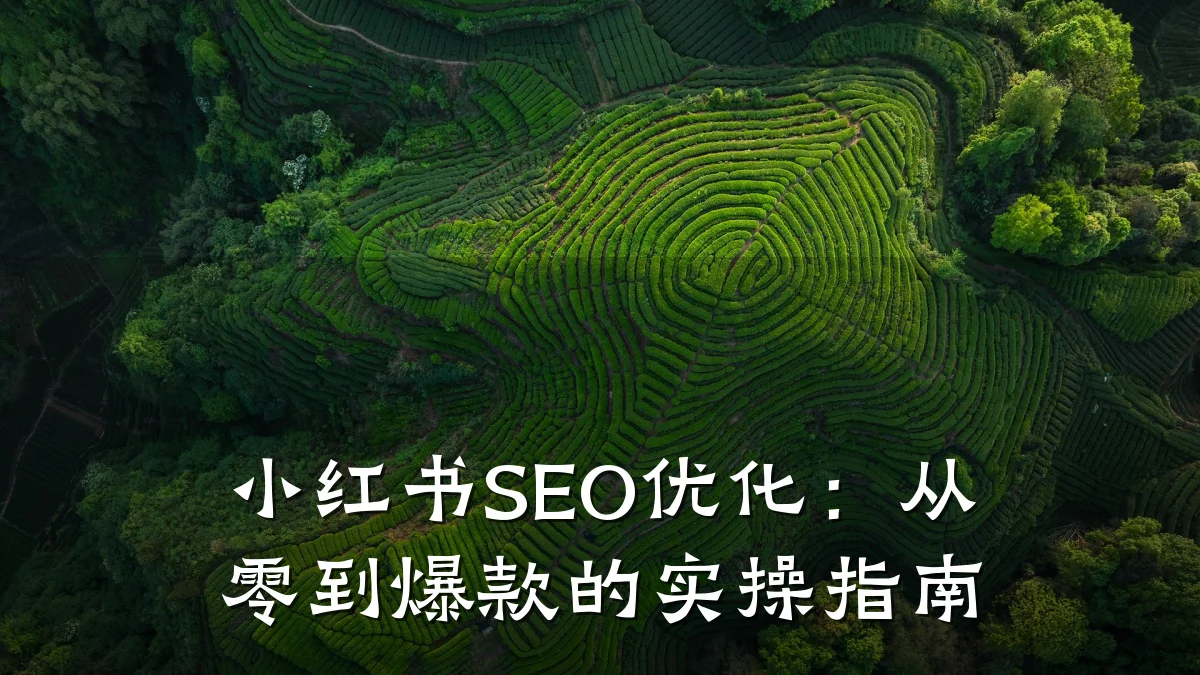 小红书SEO优化:从零到爆款的实操指南