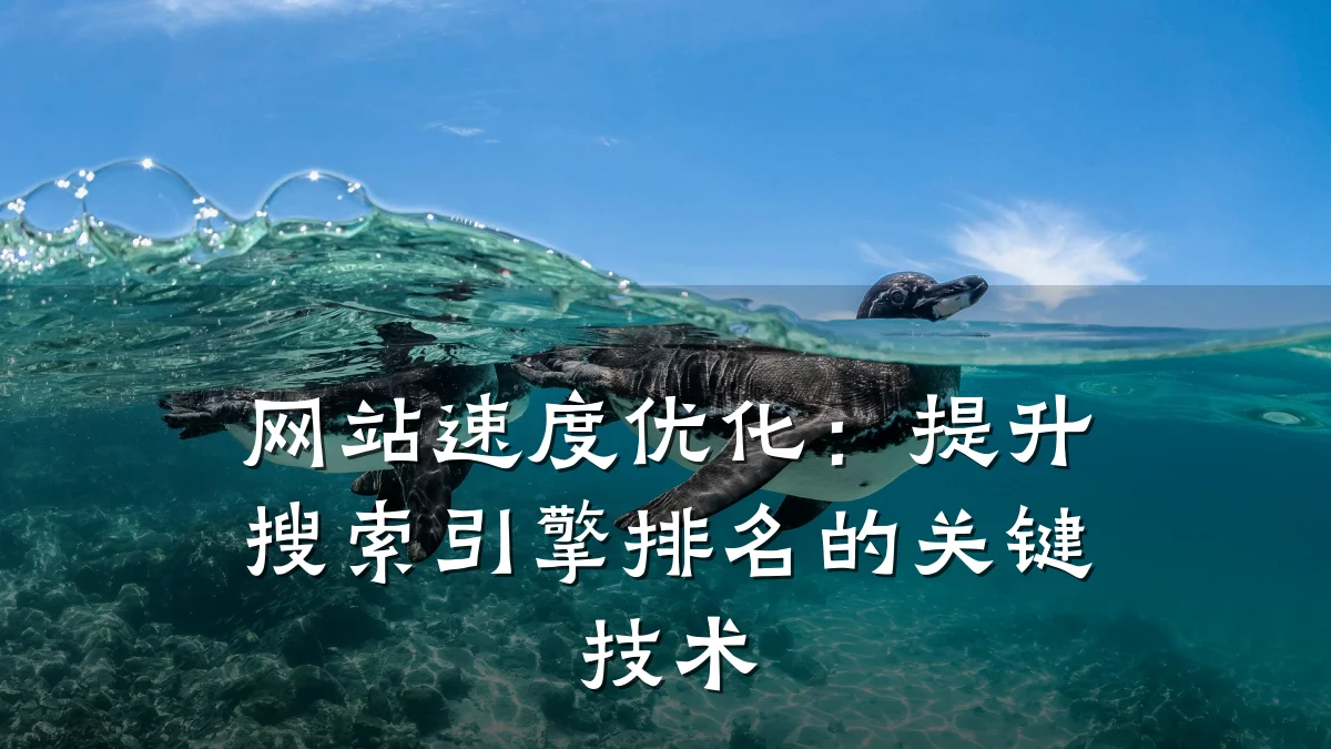 网站速度优化:提升搜索引擎排名的关键技术
