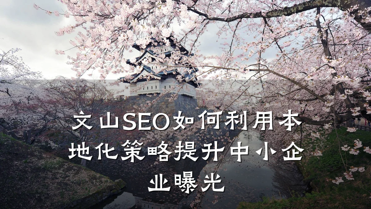 文山SEO如何利用本地化策略提升中小企业曝光