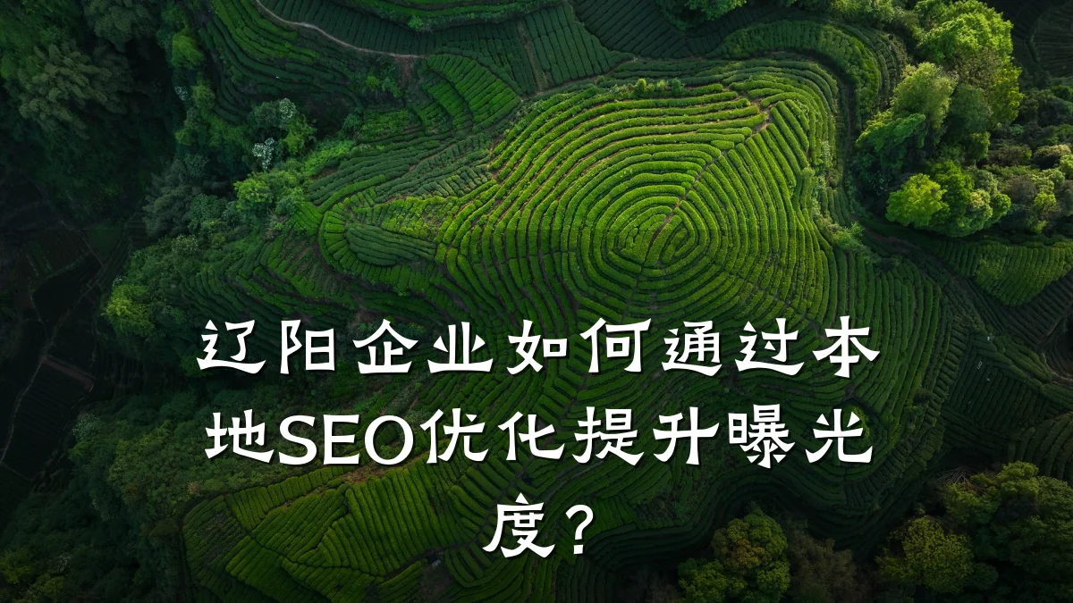 辽阳企业如何通过本地SEO优化提升曝光度?