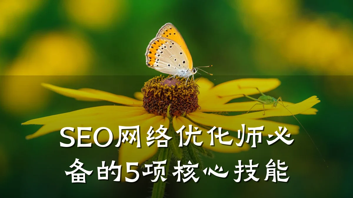SEO网络优化师必备的5项核心技能