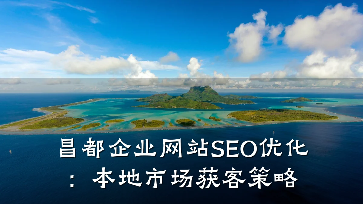 昌都企业网站SEO优化:本地市场获客策略