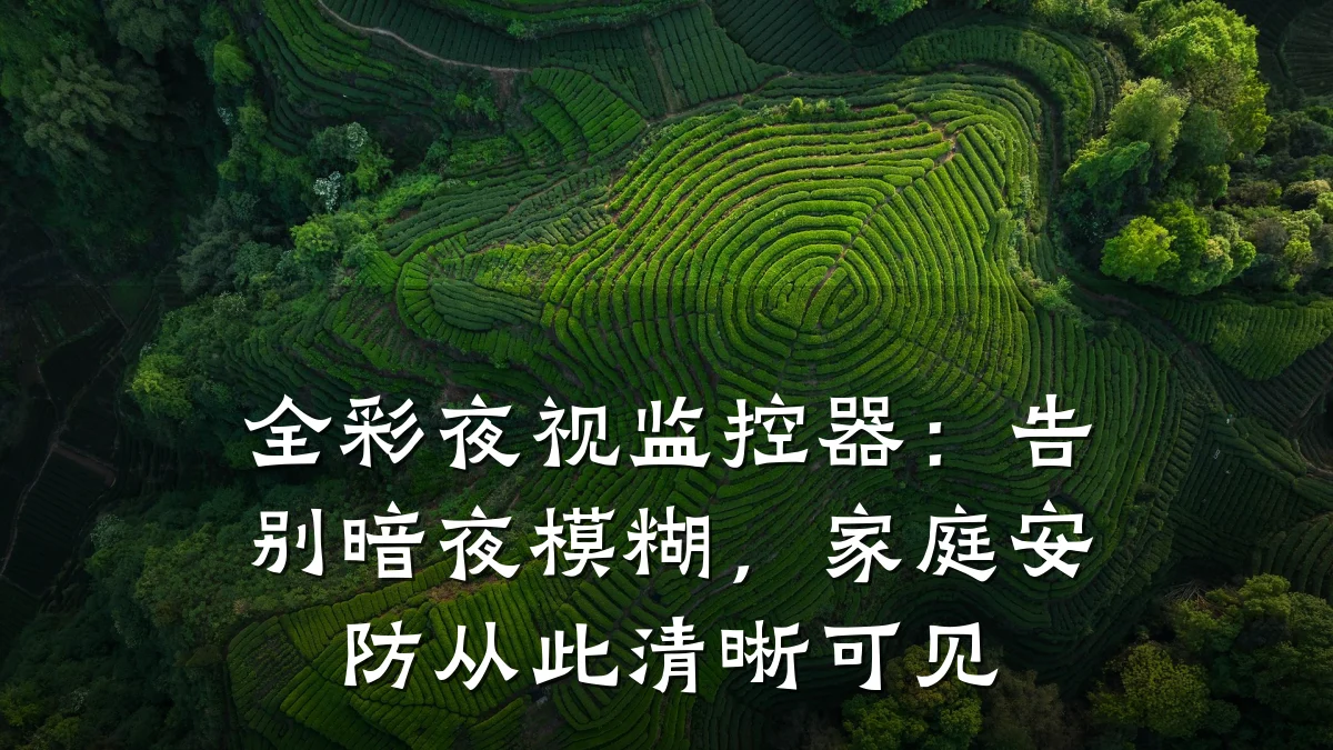 全彩夜视监控器：告别暗夜模糊，家庭安防从此清晰可见