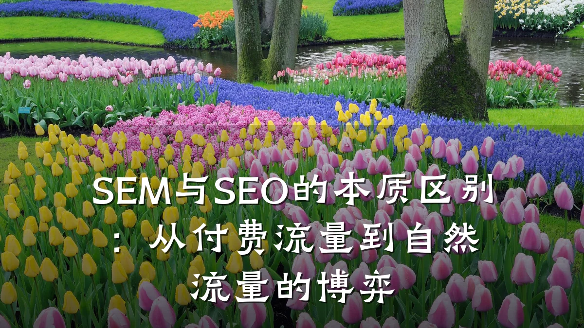 SEM与SEO的本质区别:从付费流量到自然流量的博弈